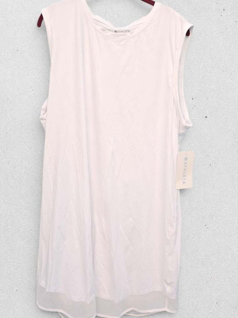 Athleta Sunlover UPF Dress White XL NWT